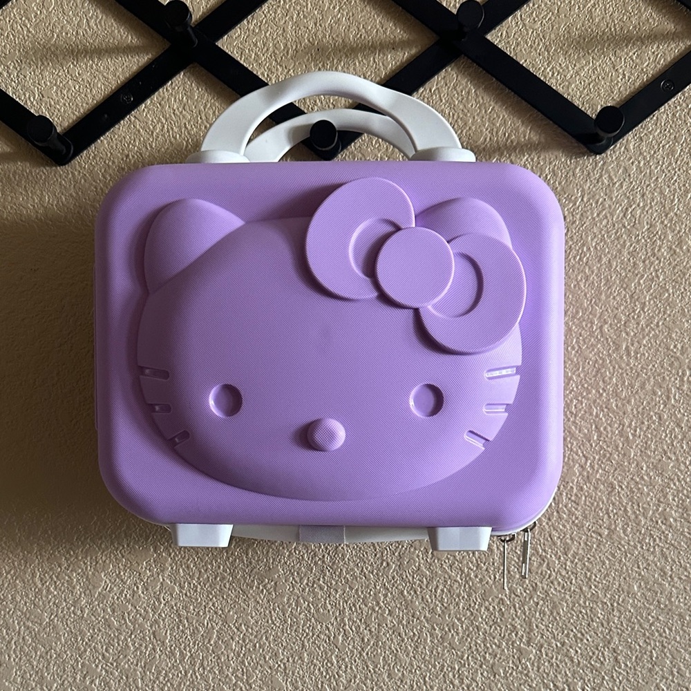 Purple Hello Kitty Travel Tote Box